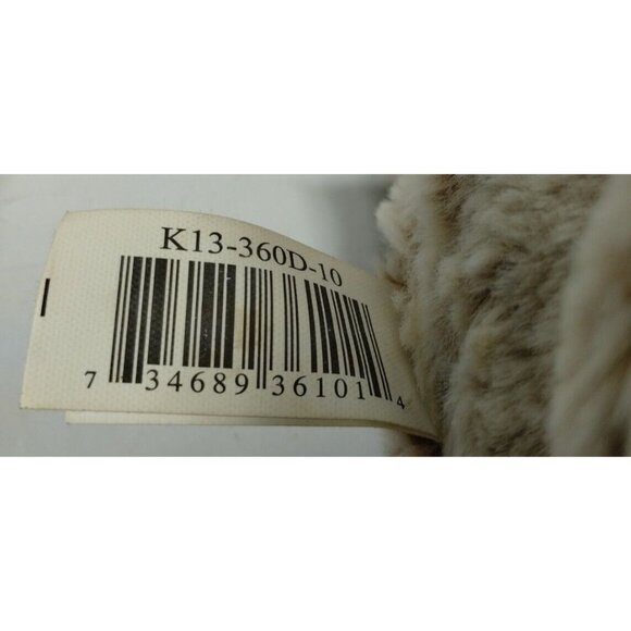 Plush Puppy Dog Stuffed Animal Toy with Heart‎ Paw Design & Red Love Ribbon 2014 - Picture 3 of 10